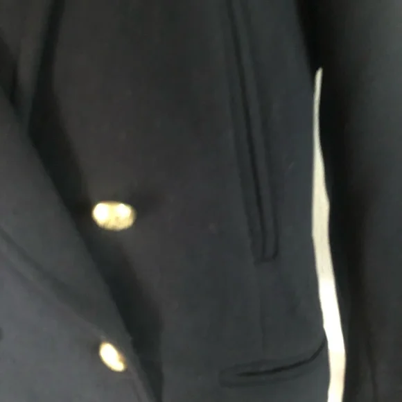 Navy Blue Peacoat by H&M - Picture 4 of 14